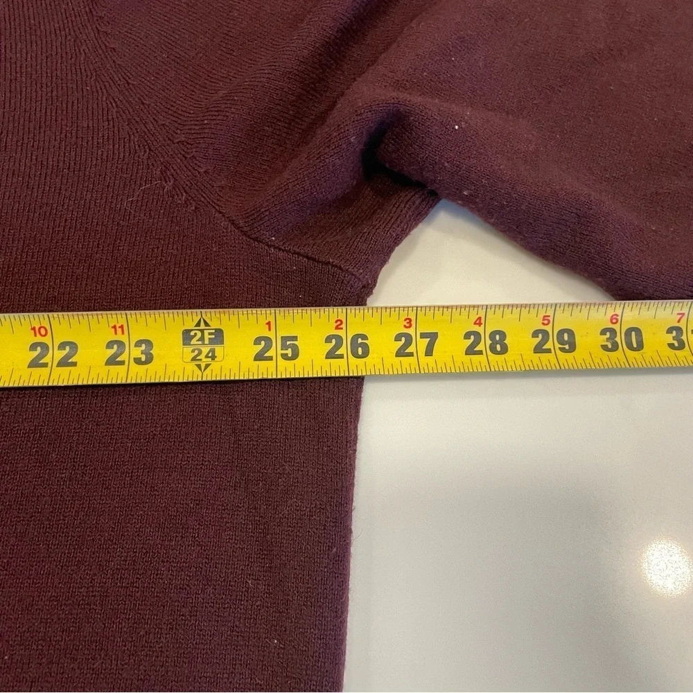 Dockers Pullover Sweater Men's XXL Burgundy with Gray Black Argyle 100% Acrylic